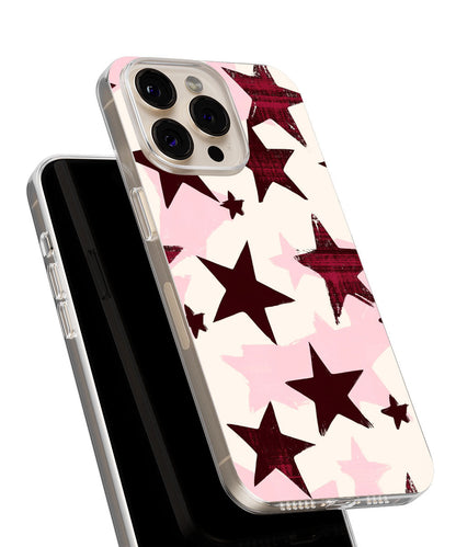 Latest 3rd-Generation Crystal Tough Glossy Stars iPhone Case (MagSafe-Compatible)