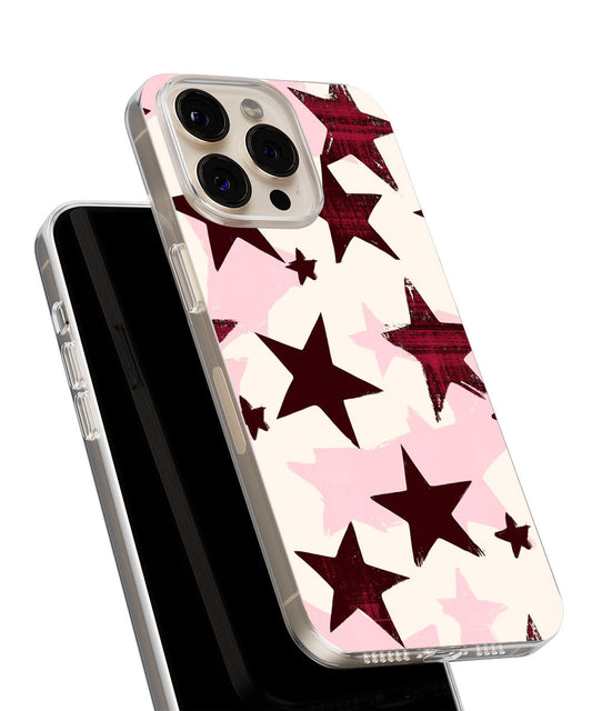 Latest 3rd-Generation Crystal Tough Glossy Stars iPhone Case (MagSafe-Compatible)