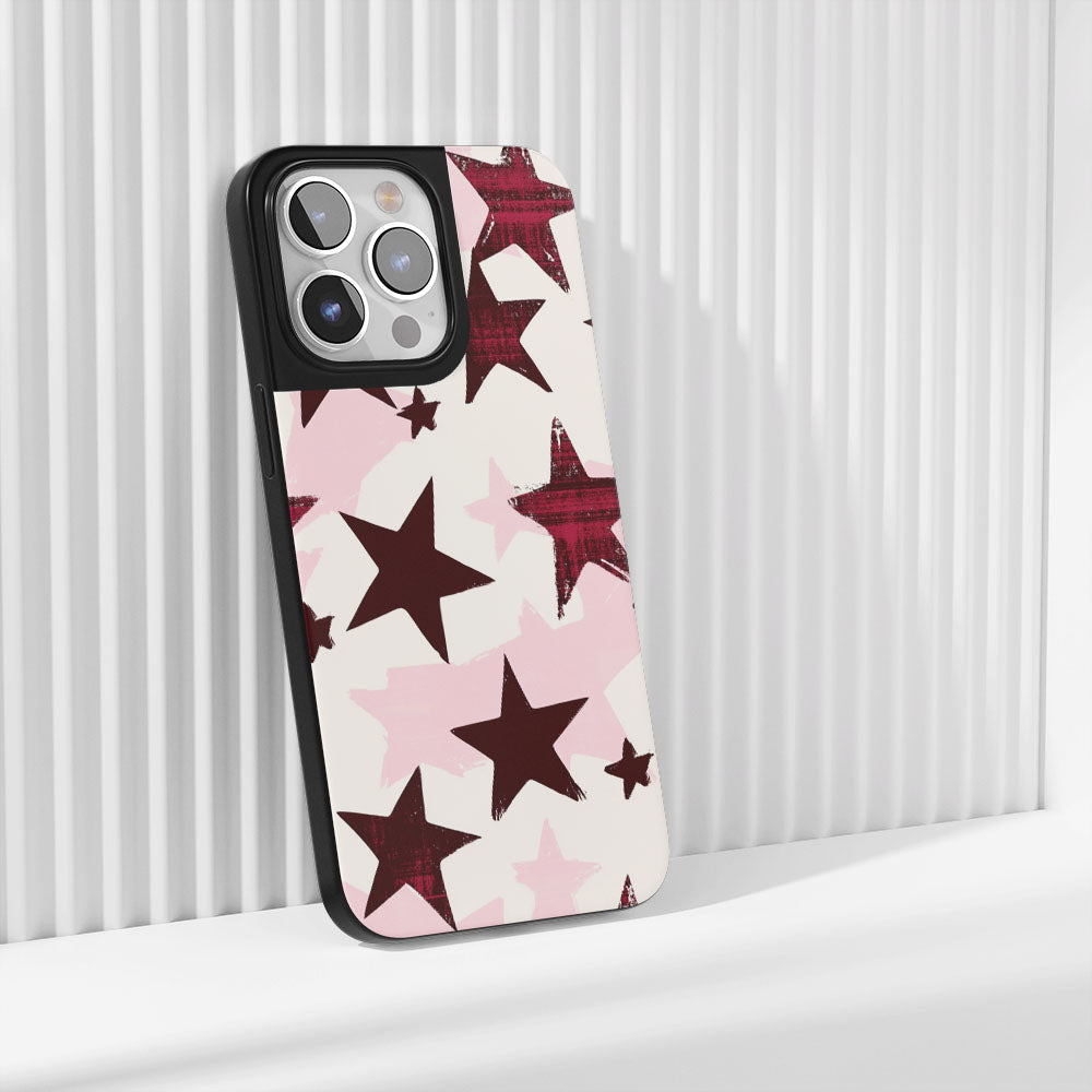 Industry-Level Tough Matte Stars iPhone Case