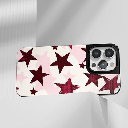 Industry-Level Tough Matte Stars iPhone Case