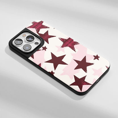 Industry-Level Tough Matte Stars iPhone Case