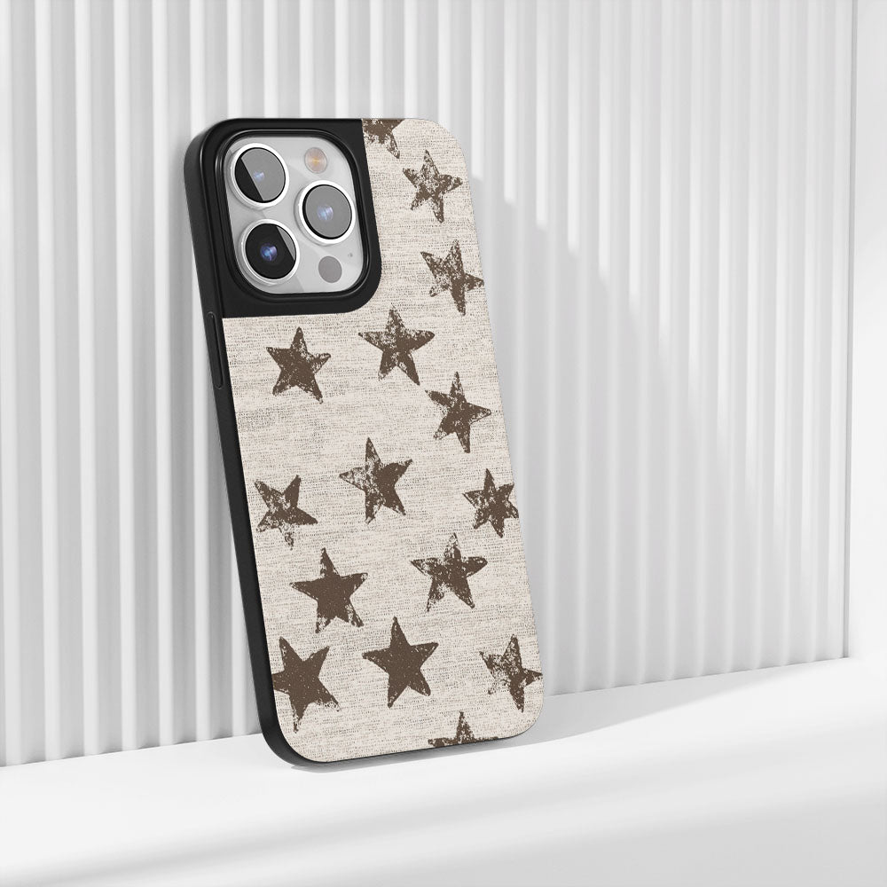 Industry-Level Tough Matte Stars iPhone Case