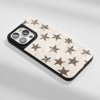 Industry-Level Tough Matte Stars iPhone Case