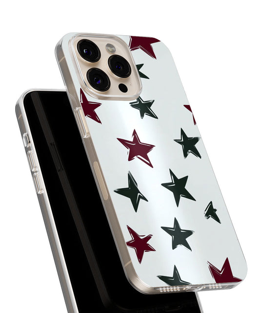 Latest 3rd-Generation Crystal Tough Glossy Stars iPhone Case (MagSafe-Compatible)