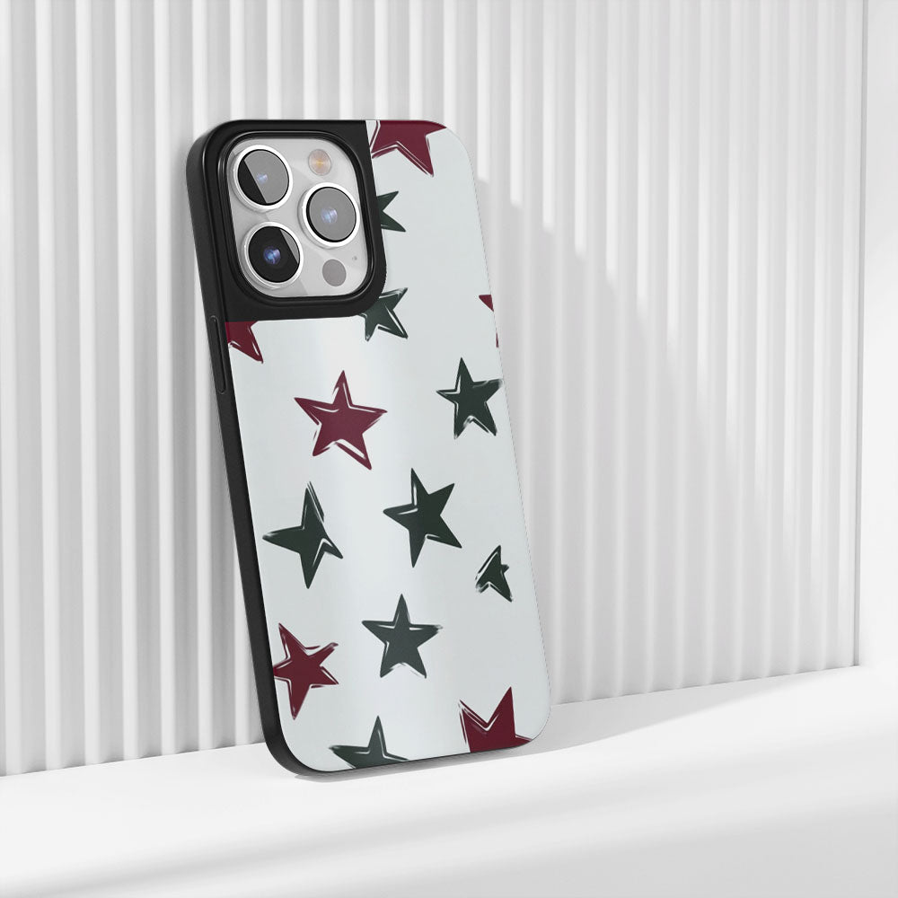 Industry-Level Tough Matte Stars iPhone Case