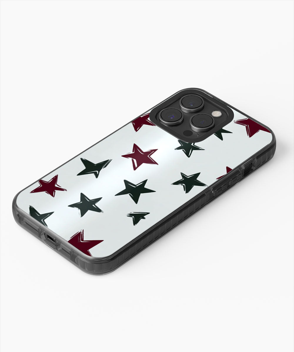 Latest 3rd-Generation Pop Tough Matte Stars iPhone Case (MagSafe-Compatible)