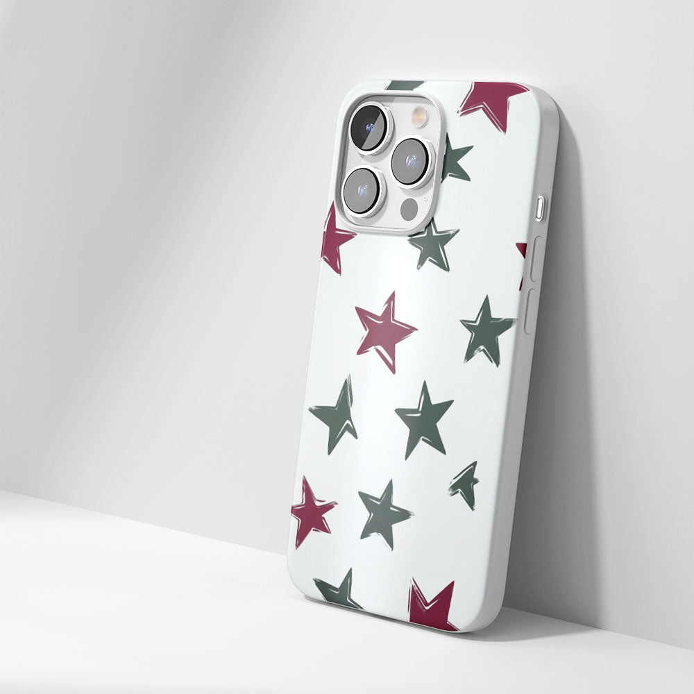 Latest 3rd-Generation Crystal Tough Glossy Stars iPhone Case