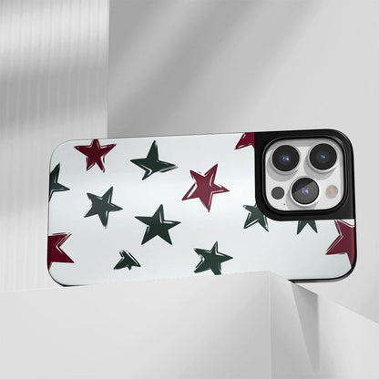 Industry-Level Tough Matte Stars iPhone Case