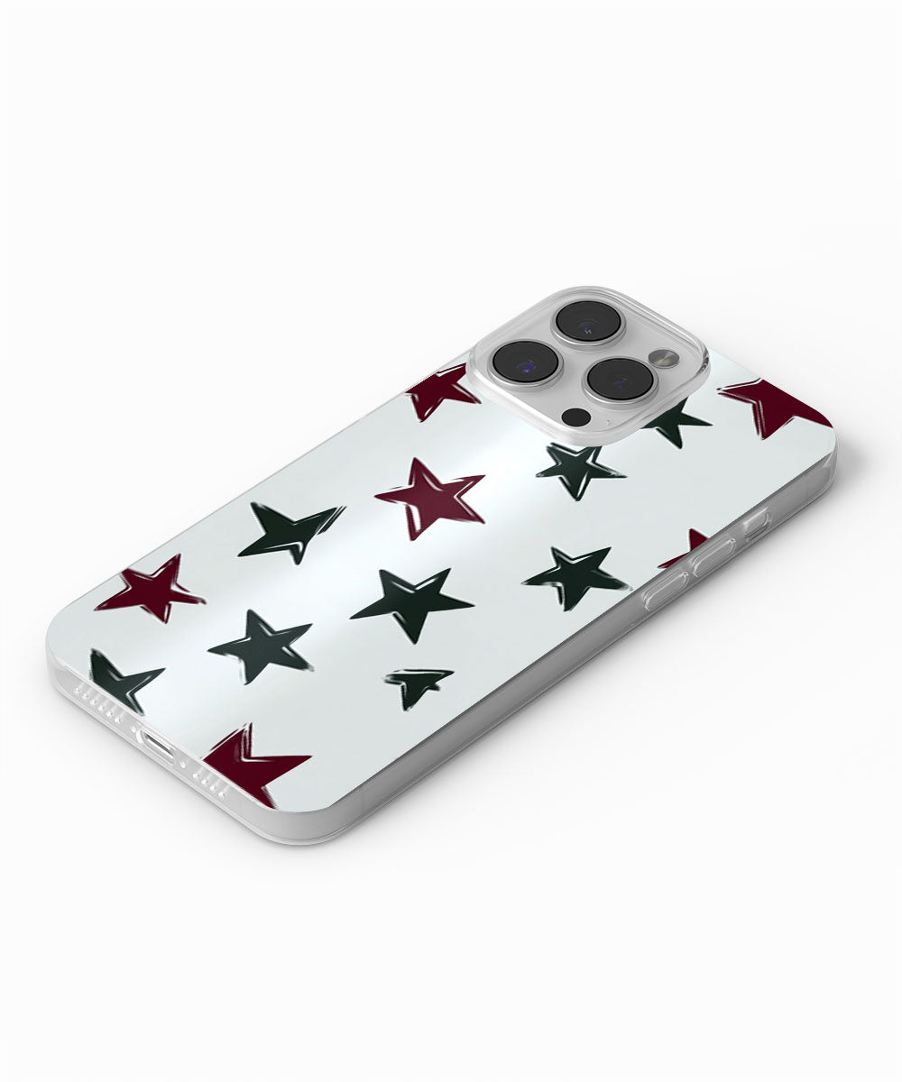 Latest 3rd-Generation Crystal Tough Glossy Stars iPhone Case (MagSafe-Compatible)