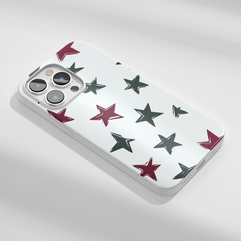 Latest 3rd-Generation Crystal Tough Glossy Stars iPhone Case