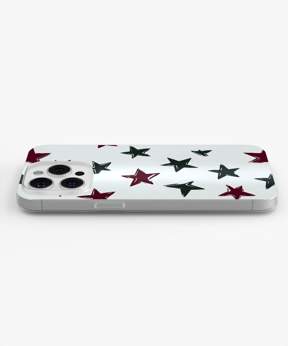 Latest 3rd-Generation Crystal Tough Glossy Stars iPhone Case (MagSafe-Compatible)