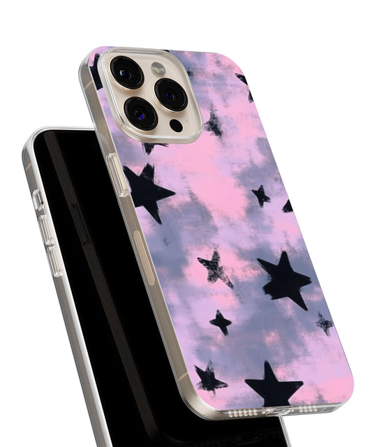 Latest 3rd-Generation Crystal Tough Glossy Stars iPhone Case (MagSafe-Compatible)