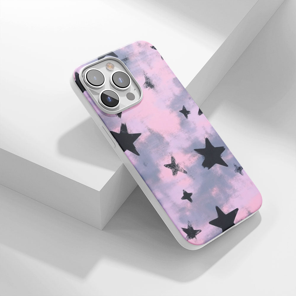 Latest 3rd-Generation Crystal Tough Glossy Stars iPhone Case