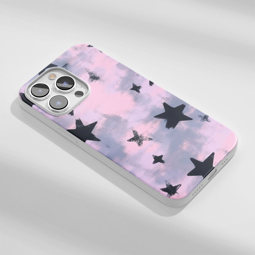 Latest 3rd-Generation Crystal Tough Glossy Stars iPhone Case