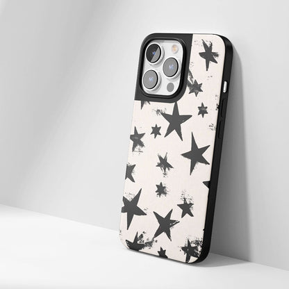 Industry-Level Tough Matte Stars iPhone Case