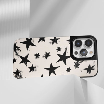 Industry-Level Tough Matte Stars iPhone Case