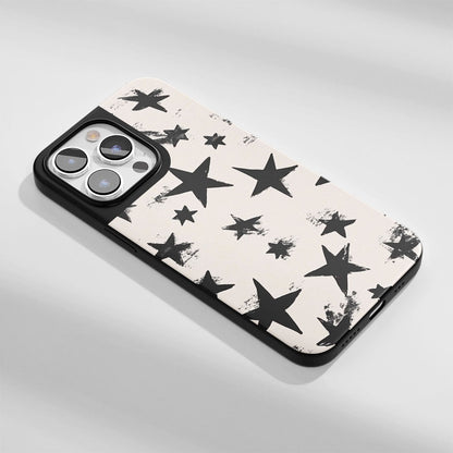 Industry-Level Tough Matte Stars iPhone Case