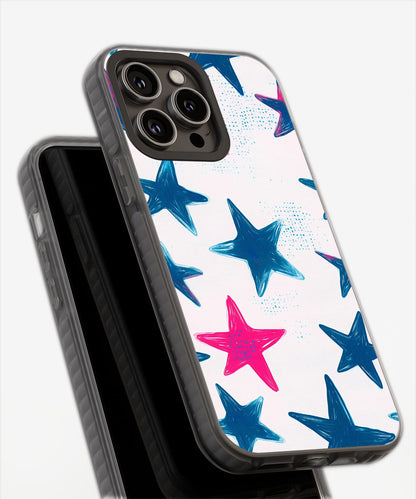 Latest 3rd-Generation Pop Tough Matte Stars iPhone Case (MagSafe-Compatible)