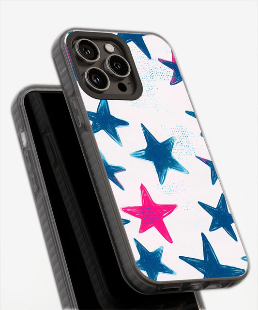 Latest 3rd-Generation Pop Tough Matte Stars iPhone Case (MagSafe-Compatible)