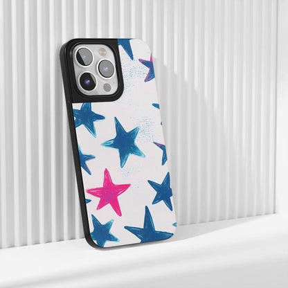 Industry-Level Tough Matte Stars iPhone Case