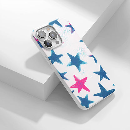 Latest 3rd-Generation Crystal Tough Glossy Stars iPhone Case