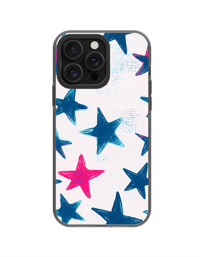 Latest 3rd-Generation Pop Tough Matte Stars iPhone Case (MagSafe-Compatible)