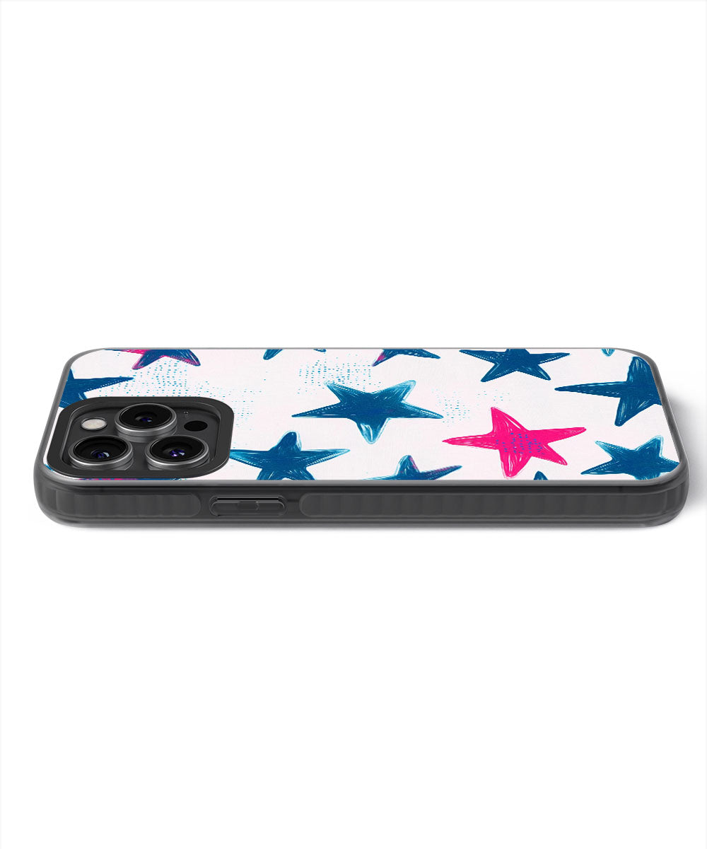 Latest 3rd-Generation Pop Tough Matte Stars iPhone Case (MagSafe-Compatible)