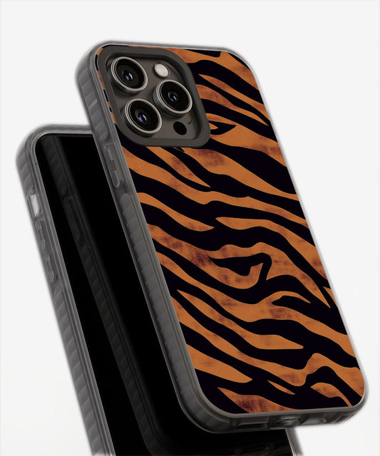 Latest 3rd-Generation Pop Tough Matte Tiger Stripes iPhone Case (MagSafe-Compatible)