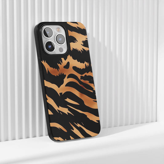 Industry-Level Tough Matte Tiger Stripes iPhone Case