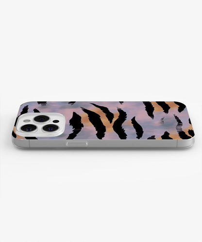 Latest 3rd-Generation Crystal Tough Glossy Tiger Stripes iPhone Case (MagSafe-Compatible)