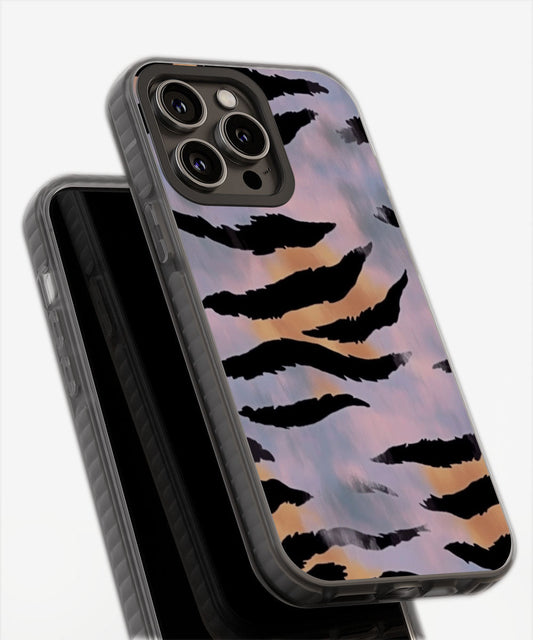 Latest 3rd-Generation Pop Tough Matte Tiger Stripes iPhone Case (MagSafe-Compatible)