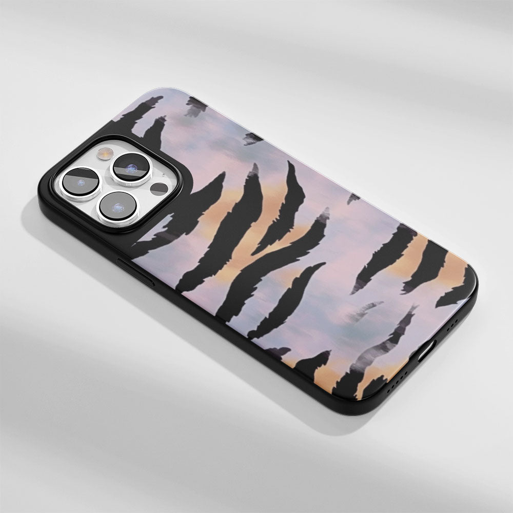 Industry-Level Tough Matte Tiger Stripes iPhone Case