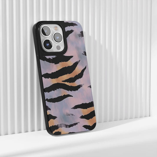 Industry-Level Tough Matte Tiger Stripes iPhone Case