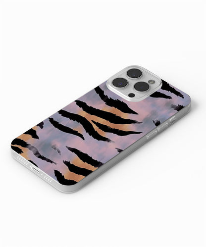 Latest 3rd-Generation Crystal Tough Glossy Tiger Stripes iPhone Case (MagSafe-Compatible)