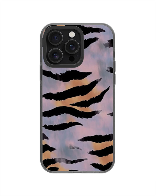 Latest 3rd-Generation Pop Tough Matte Tiger Stripes iPhone Case (MagSafe-Compatible) [Back Cover Only]