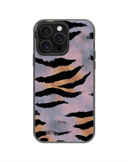 Latest 3rd-Generation Pop Tough Matte Tiger Stripes iPhone Case (MagSafe-Compatible)