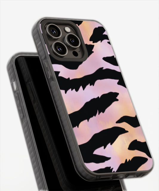 Latest 3rd-Generation Pop Tough Matte Tiger Stripes iPhone Case (MagSafe-Compatible)