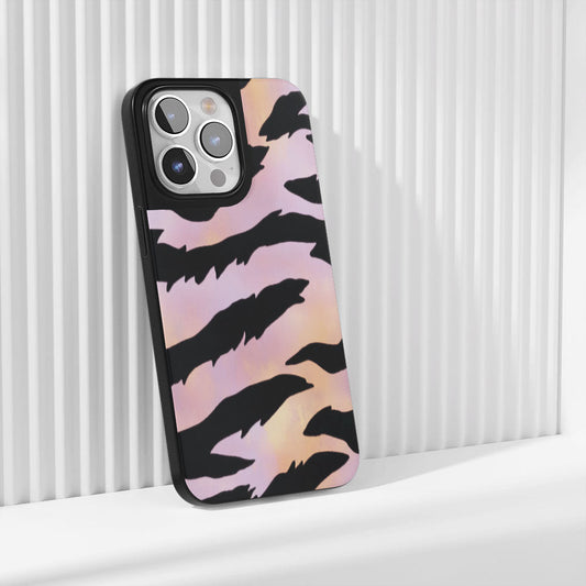 Industry-Level Tough Matte Tiger Stripes iPhone Case