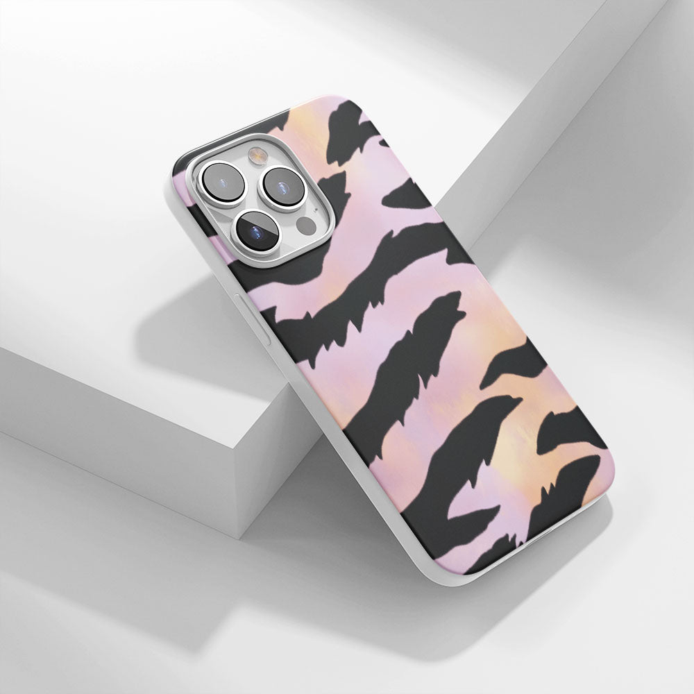 Latest 3rd-Generation Crystal Tough Glossy Tiger Stripes iPhone Case