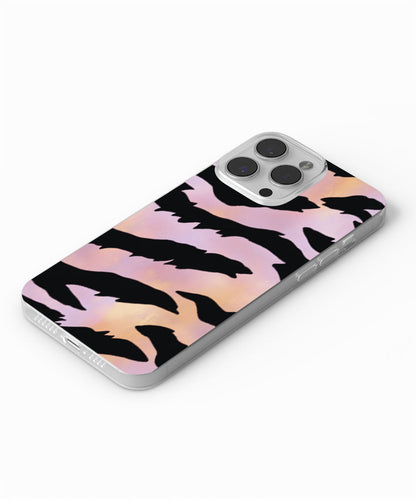 Latest 3rd-Generation Crystal Tough Glossy Tiger Stripes iPhone Case (MagSafe-Compatible)