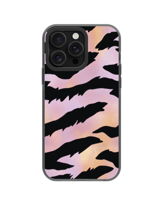 Latest 3rd-Generation Pop Tough Matte Tiger Stripes iPhone Case (MagSafe-Compatible) [Back Cover Only]
