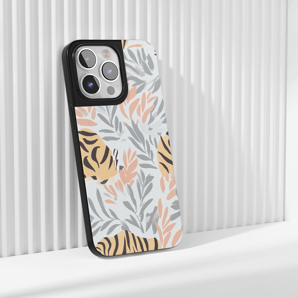 Industry-Level Tough Matte Tiger Stripes iPhone Case