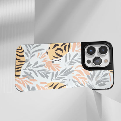 Industry-Level Tough Matte Tiger Stripes iPhone Case