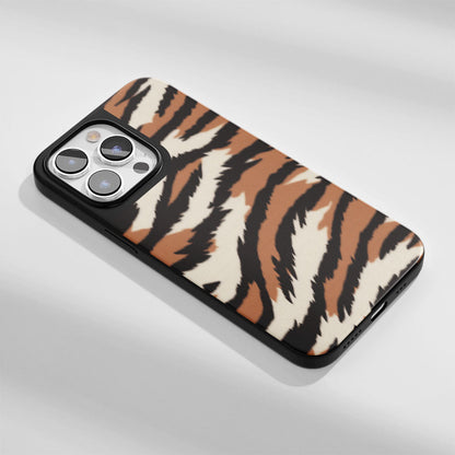 Industry-Level Tough Matte Tiger Stripes iPhone Case