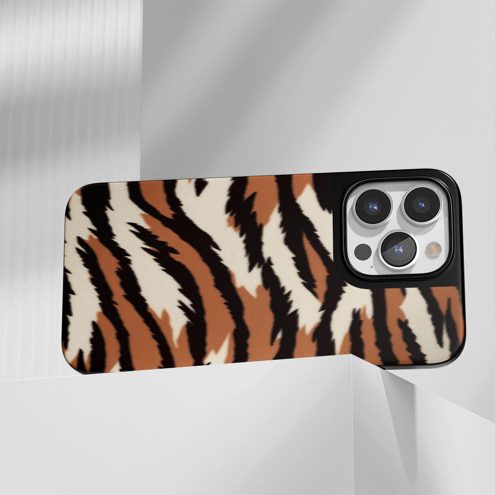 Industry-Level Tough Matte Tiger Stripes iPhone Case