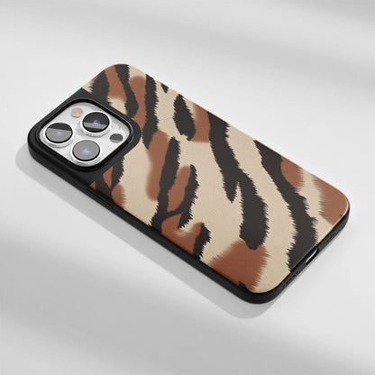 Industry-Level Tough Matte Tiger Stripes iPhone Case