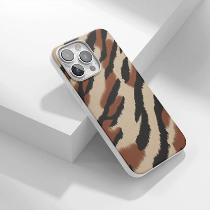 Latest 3rd-Generation Crystal Tough Glossy Tiger Stripes iPhone Case