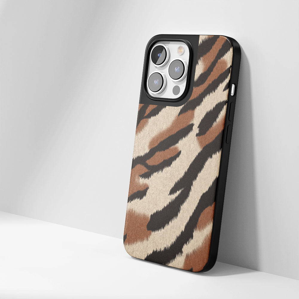 Industry-Level Tough Matte Tiger Stripes iPhone Case