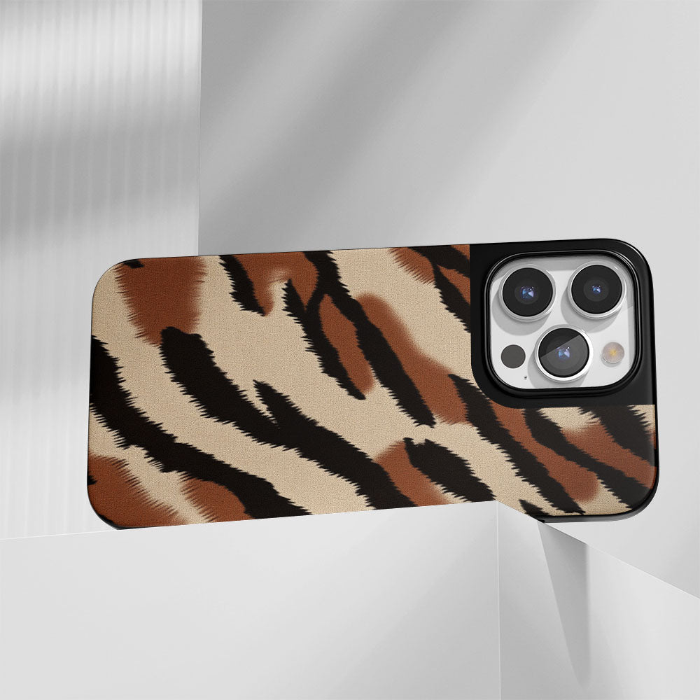 Industry-Level Tough Matte Tiger Stripes iPhone Case