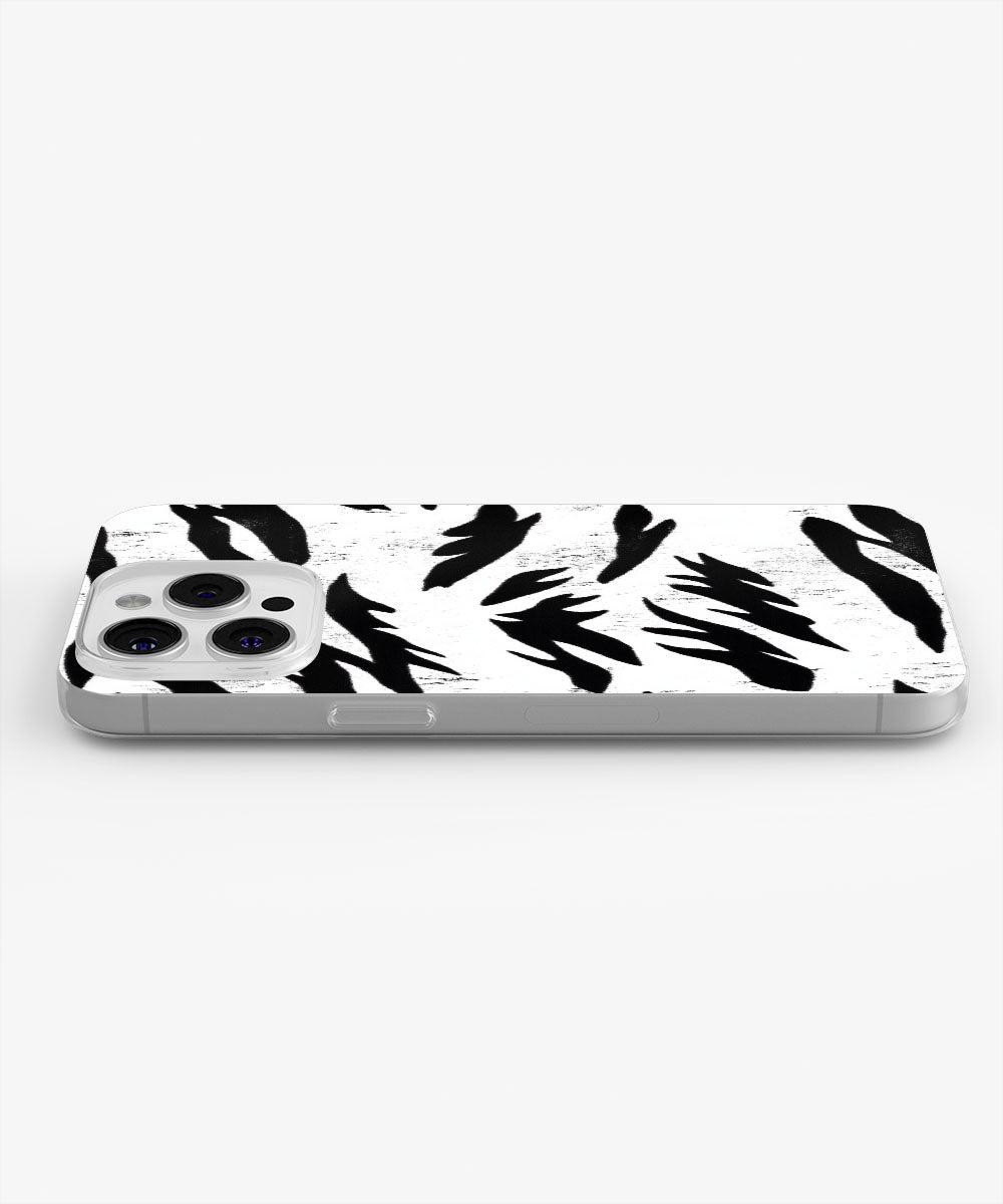 Latest 3rd-Generation Crystal Tough Glossy Tiger Stripes iPhone Case (MagSafe-Compatible)